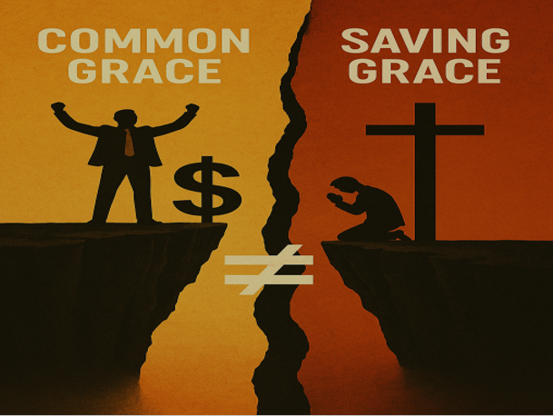 Common Grace vs. Saving Grace